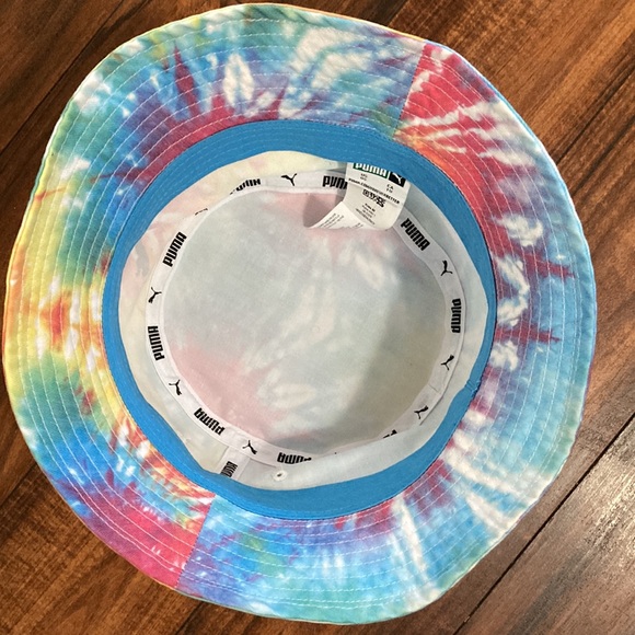 PUMA Tie Dye Bucket Hat Rainbow - Picture 6 of 8